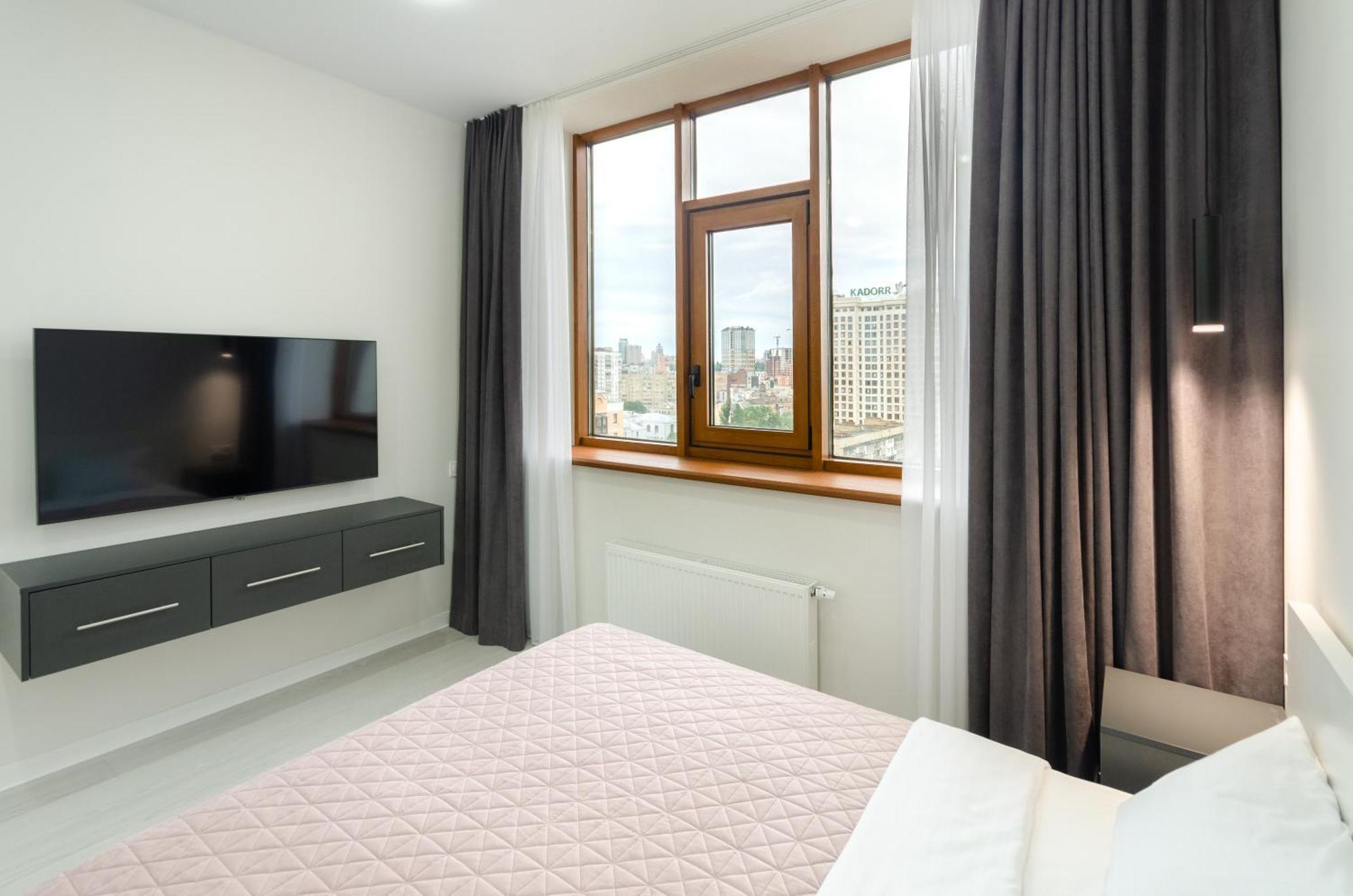 Petrovdom Inn Rc Diplomat Hall -The Smart Hotel Apartment Panoramic City View I Kiew Exterior foto