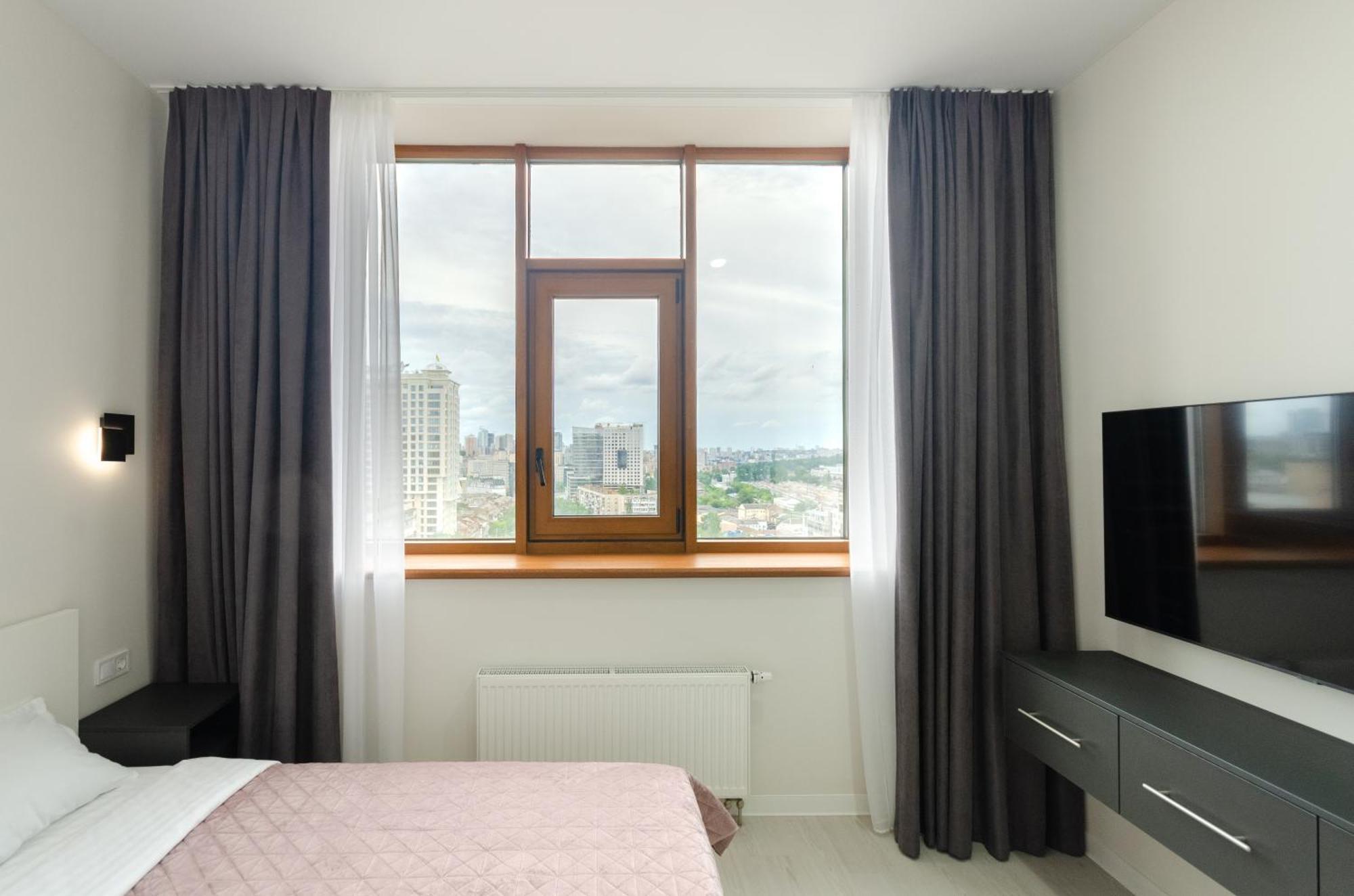 Petrovdom Inn Rc Diplomat Hall -The Smart Hotel Apartment Panoramic City View I Kiew Exterior foto